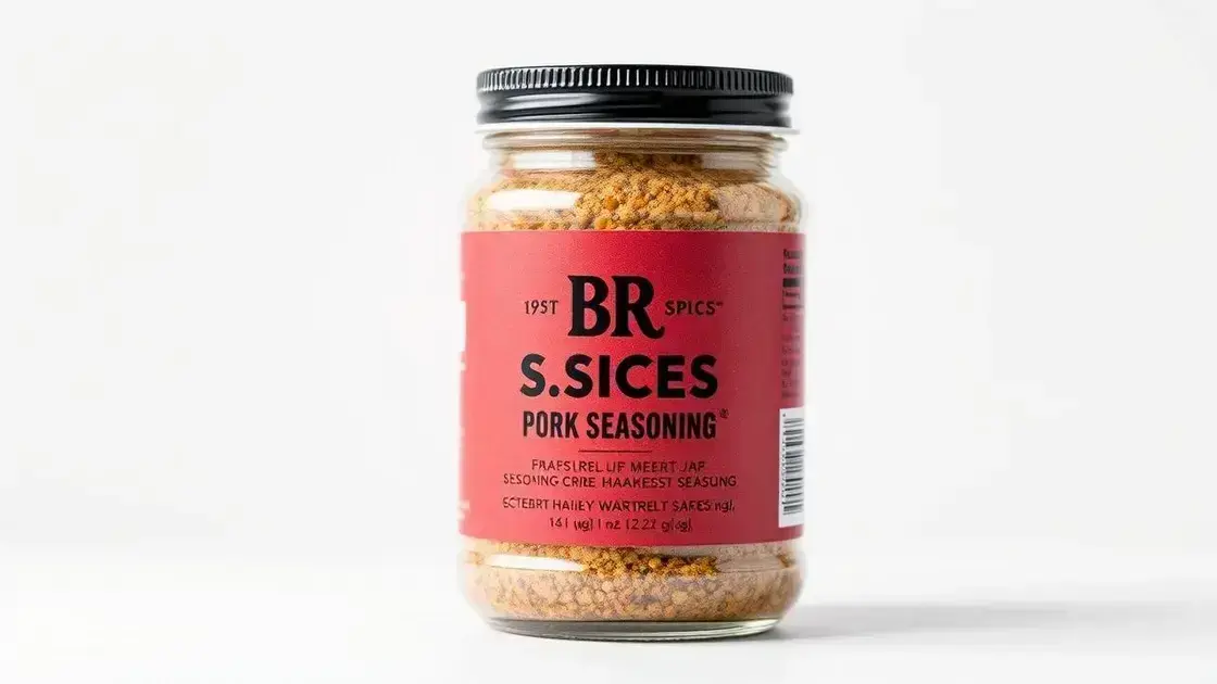 Tempero para Suínos BR Spices: Sabor em 2025!